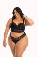 Conjunto Plus Size Feminino de Renda – Doce Malícia