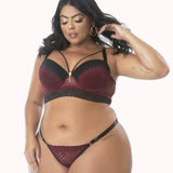 Conjunto Plus Size Strappy com Renda – Doce Malícia