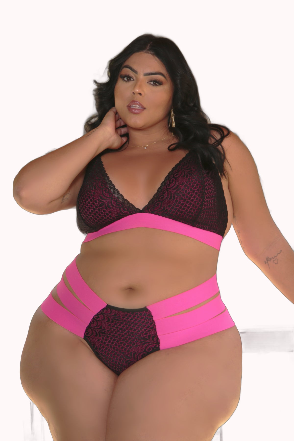 Conjunto Plus Size – Doce Malícia
