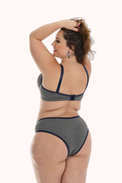 Conjunto Plus Size em supplex mesclado – Doce Malícia