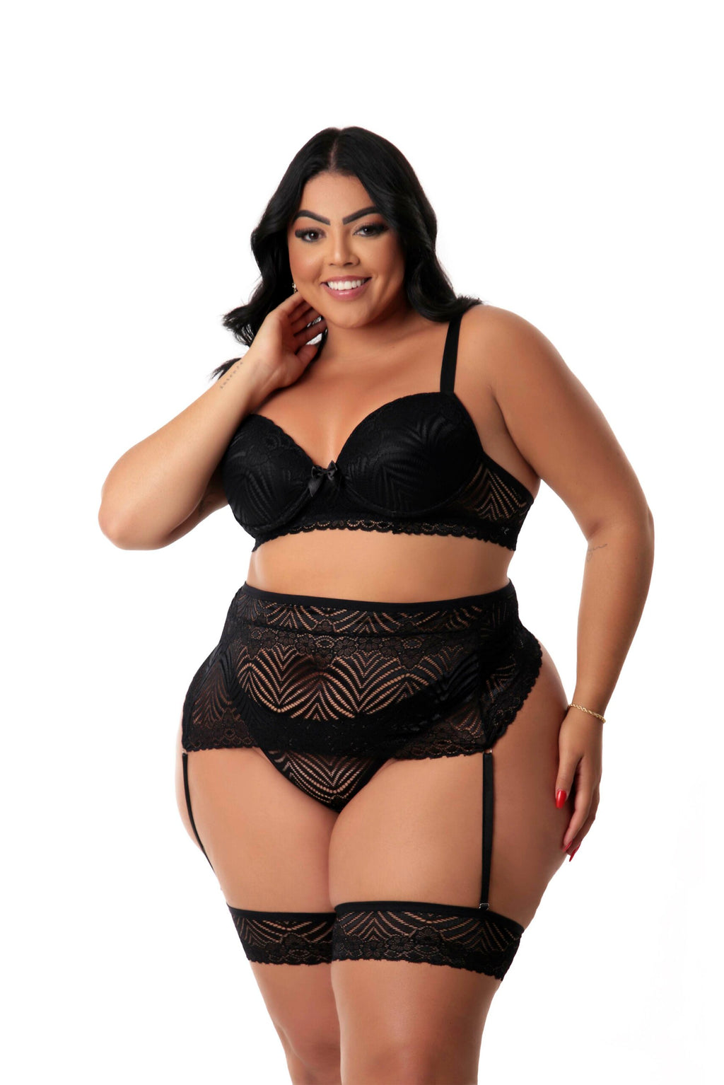Conjunto Plus Size Sexy com em Fantástico – Doce Malícia