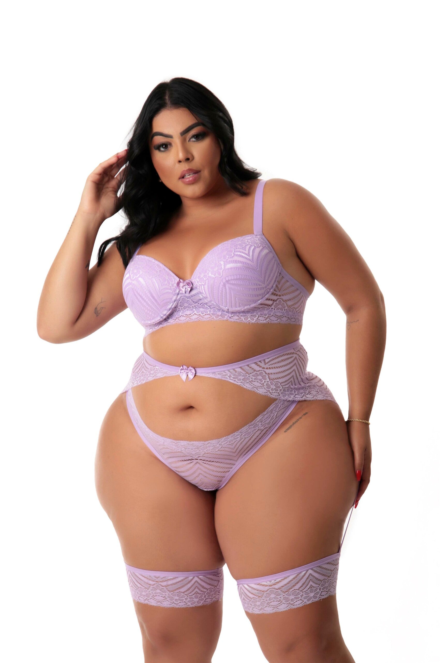 Conjunto Plus Size Sexy com em Fantástico – Doce Malícia