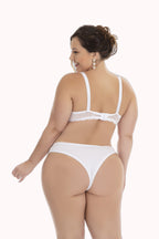 Conjunto Plus Size Sexy de Renda com strappy – Doce Malícia