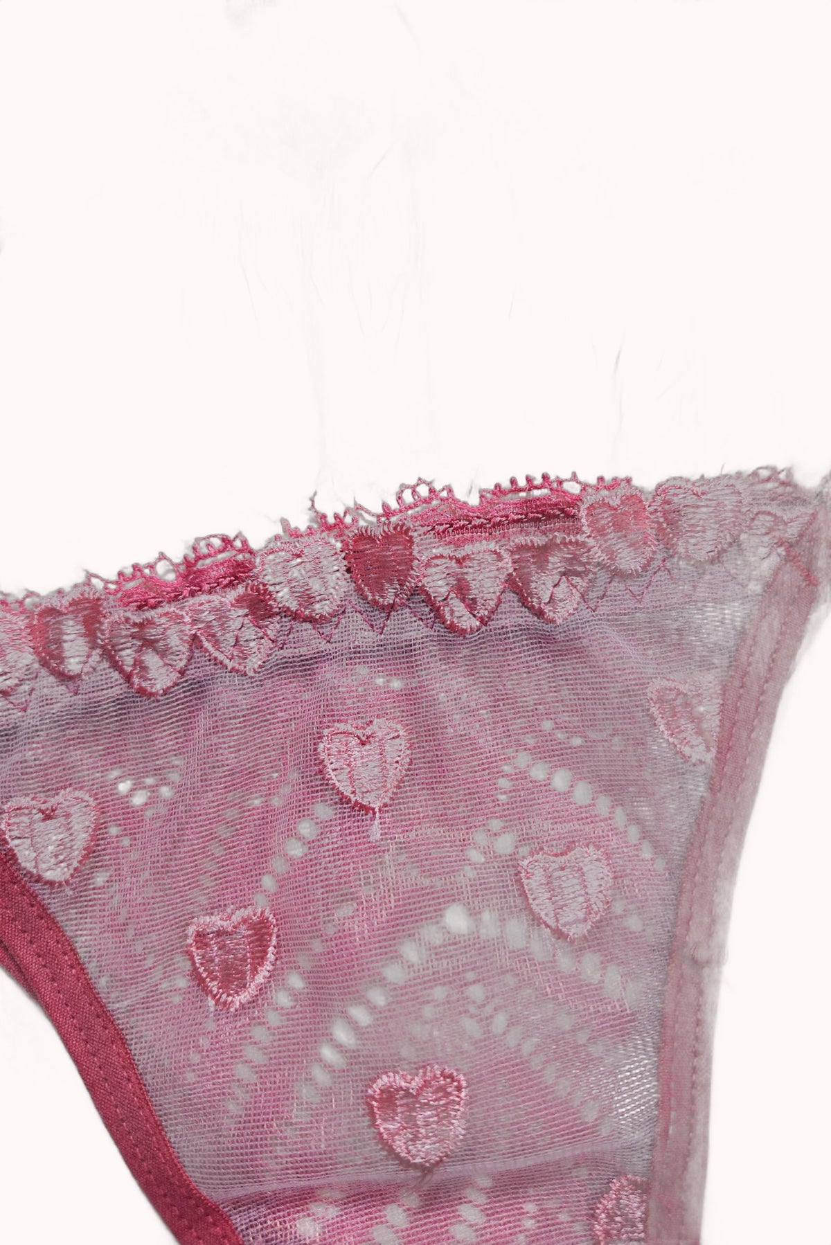 Conjunto Sexy sem Bojo com Tule Desenhado – Doce Malícia