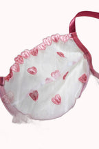 Conjunto Sexy sem Bojo com Tule Desenhado – Doce Malícia