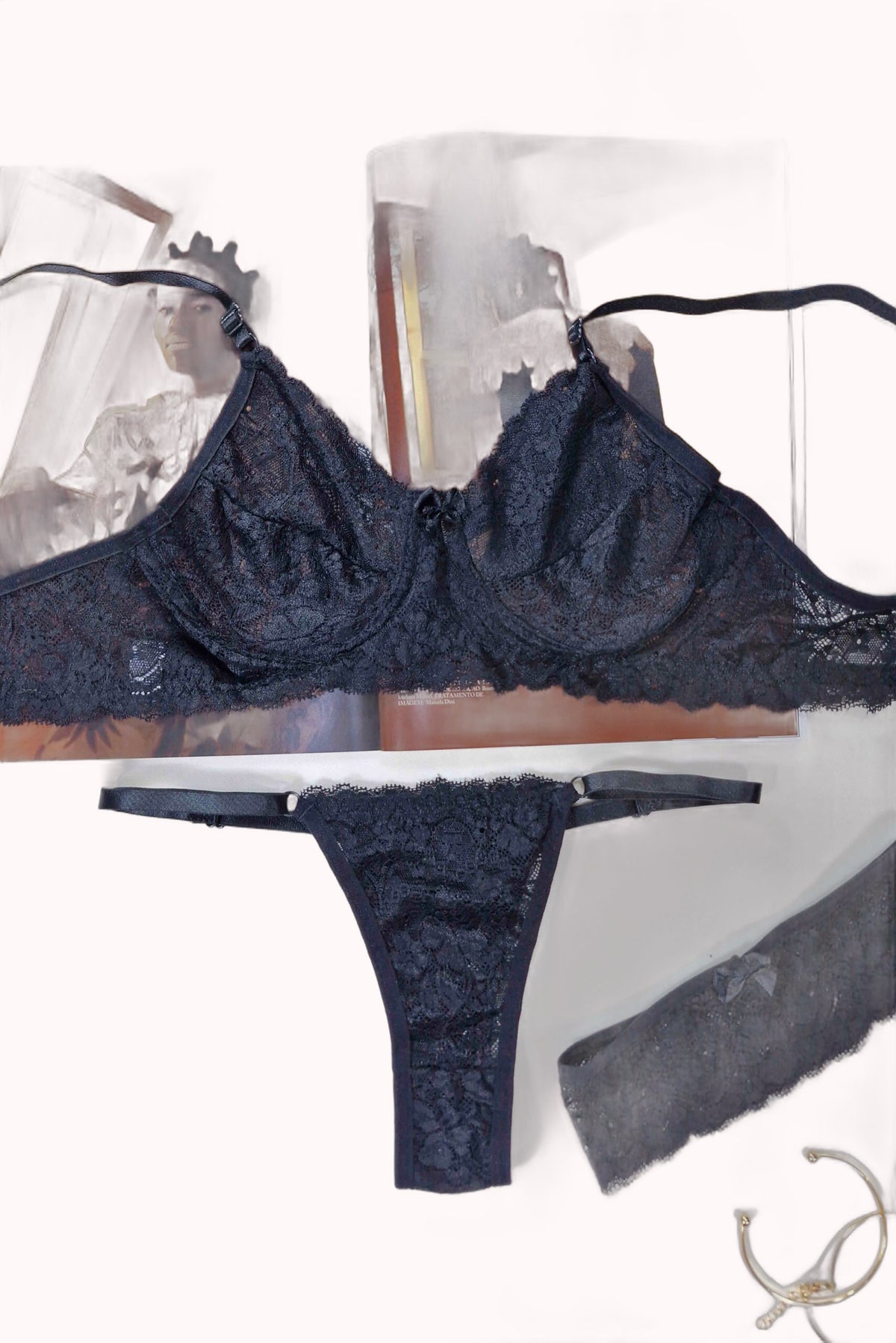 Conjunto Sensual com Perneira – Doce Malícia