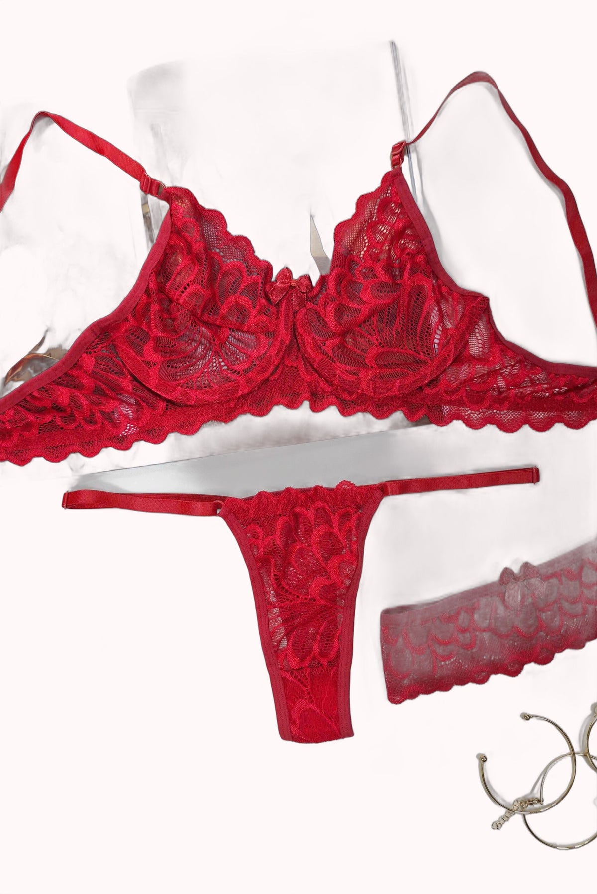 Conjunto Sensual com Perneira – Doce Malícia