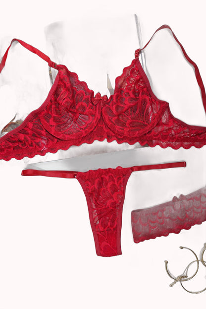 Conjunto Sensual com Perneira – Doce Malícia