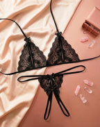 Conjunto Sexy com Abertura Íntima em Branco – Doce Malícia