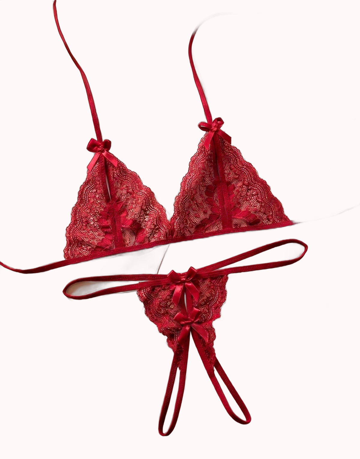 Conjunto Sexy com Abertura Íntima – Doce Malícia