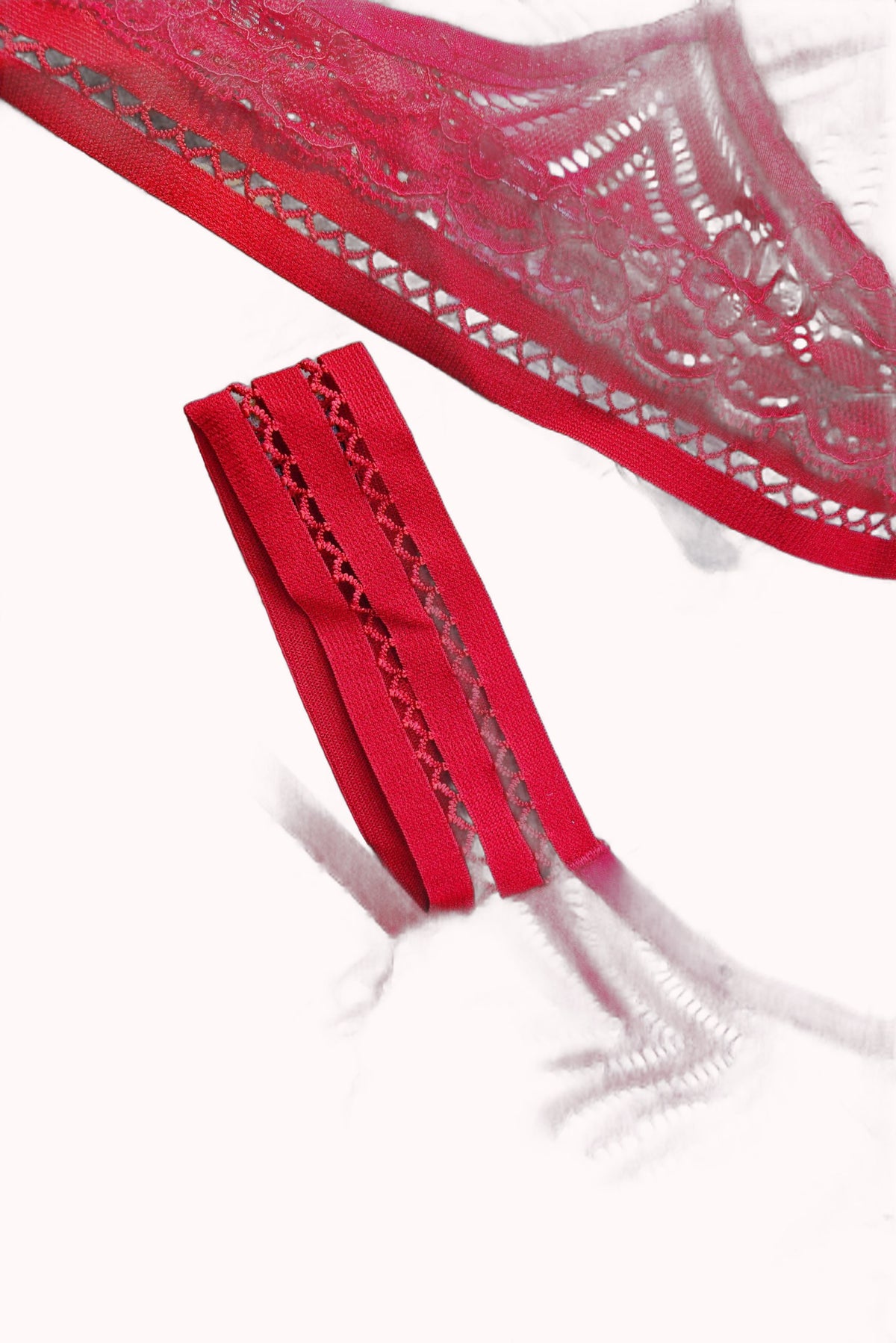 Conjunto Sexy com Elástico Desenhado – Doce Malícia