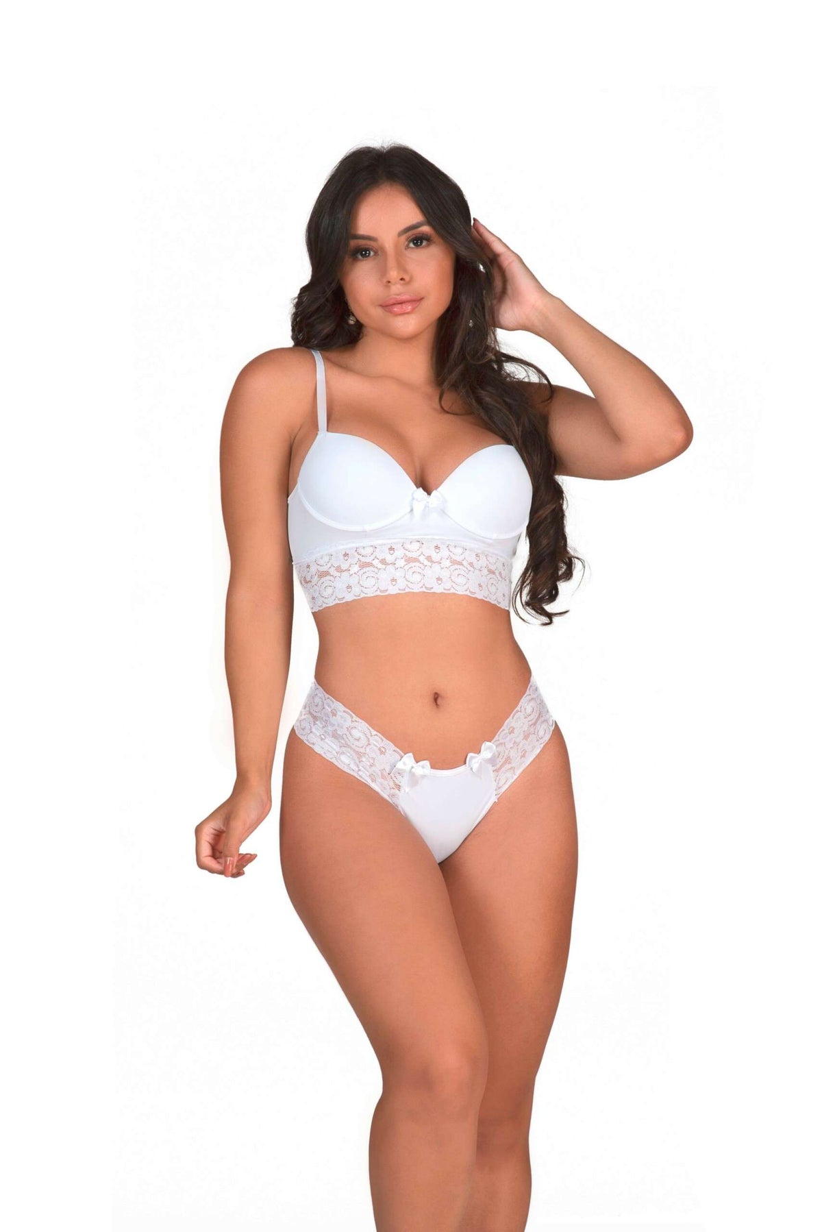Conjunto Silvania em Branco – Doce Malícia