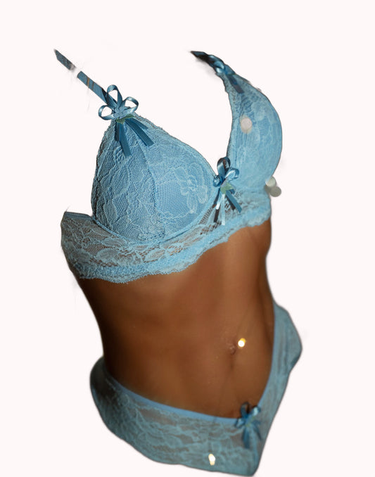 Conjunto todo em renda – Doce Malícia