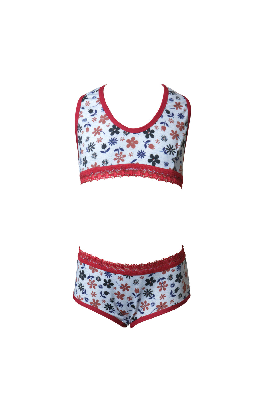 Conjunto Top Infantil em Branco – Doce Malícia