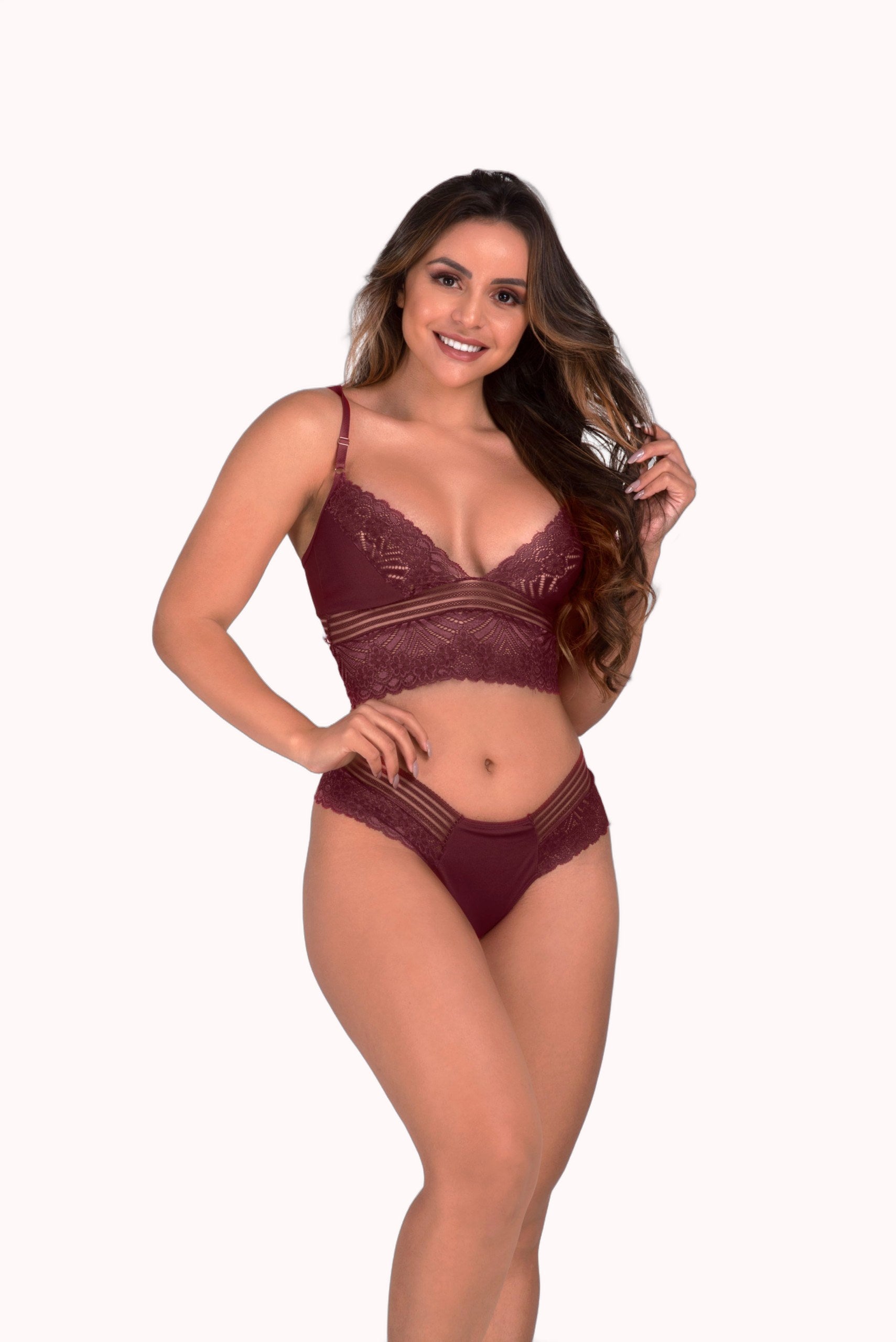 Conjunto com renda sexy – Doce Malícia