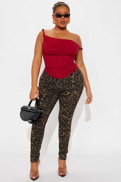 Cropped Feminino Canelado Vermelho – Doce Malícia
