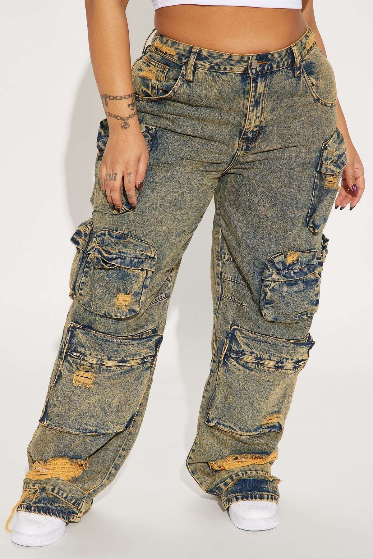 Cropped Feminino Cargo Branco – Doce Malícia