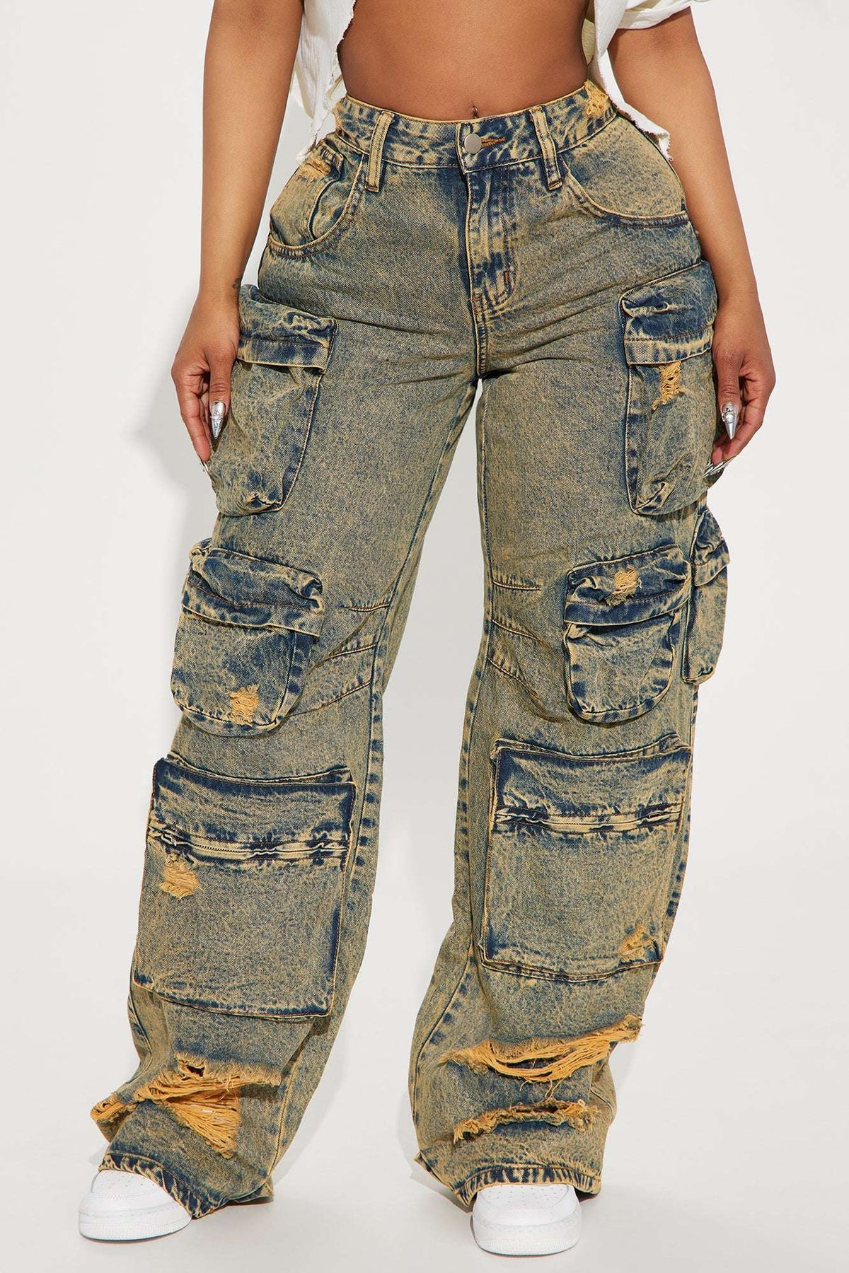 Cropped Feminino Cargo Branco – Doce Malícia
