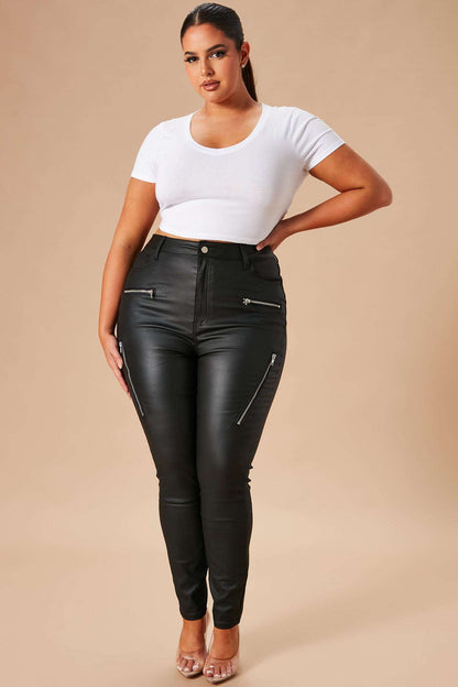 Cropped Feminino Decote V Branco – Doce Malícia