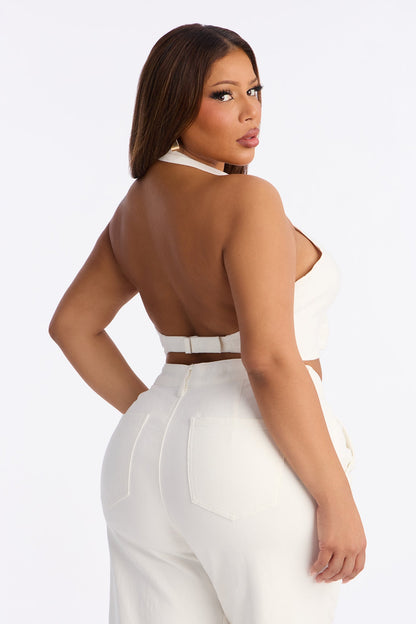 Cropped Feminino Frente Única Branco – Doce Malícia