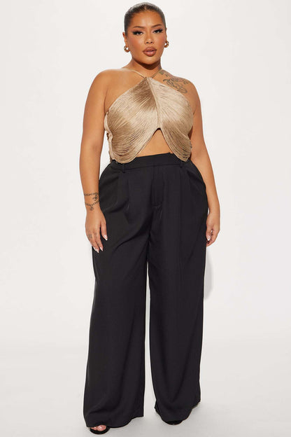 Cropped Feminino Frente Única Dourado – Doce Malícia