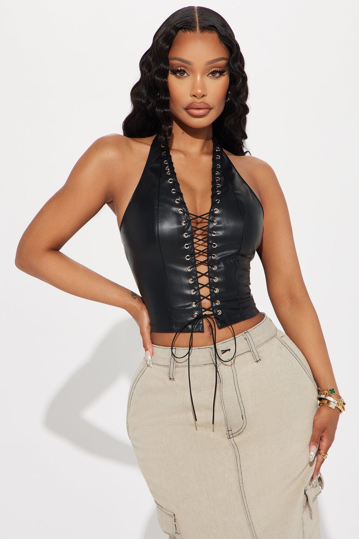 Cropped Feminino Frente Única Renda Preto – Doce Malícia