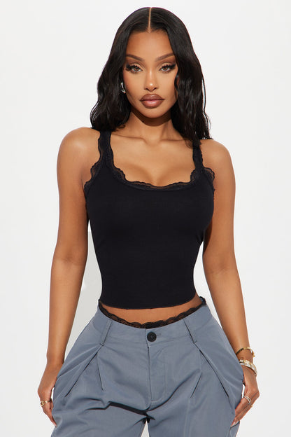 Cropped Feminino Renda Preto – Doce Malícia