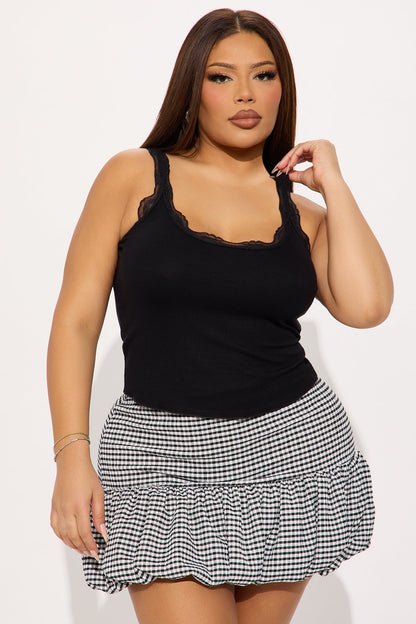 Cropped Feminino Renda Preto – Doce Malícia