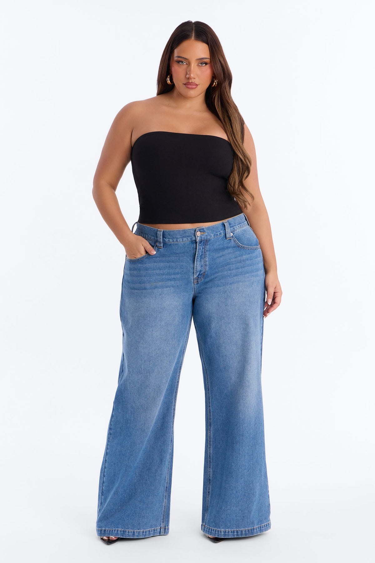 Cropped Feminino Tomara Que Caia Preto – Doce Malícia