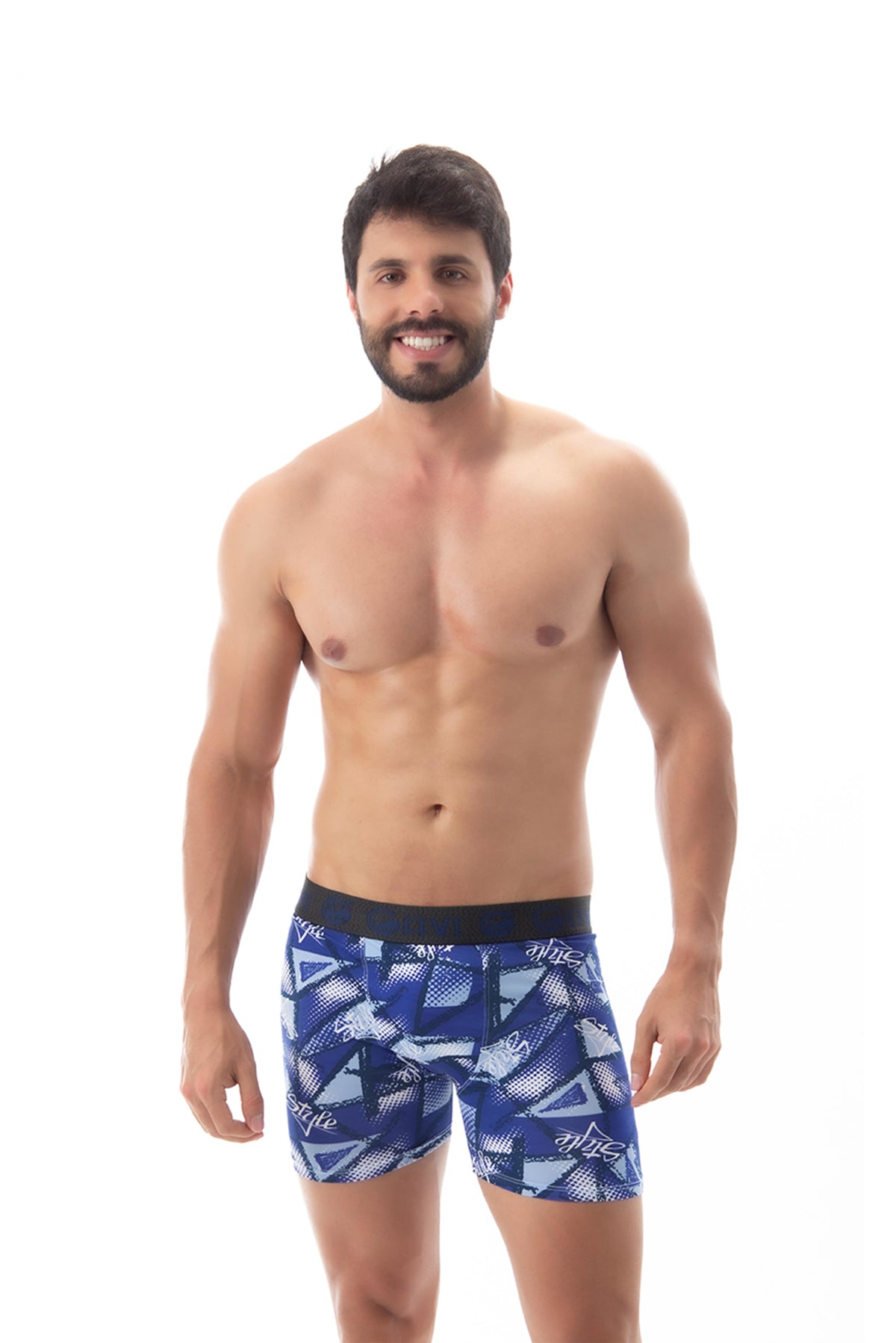 Cueca boxer em microfibra estampada em estampas variadas – Doce Malícia