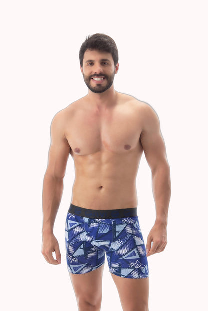 Cueca boxer em microfibra estampada – Doce Malícia