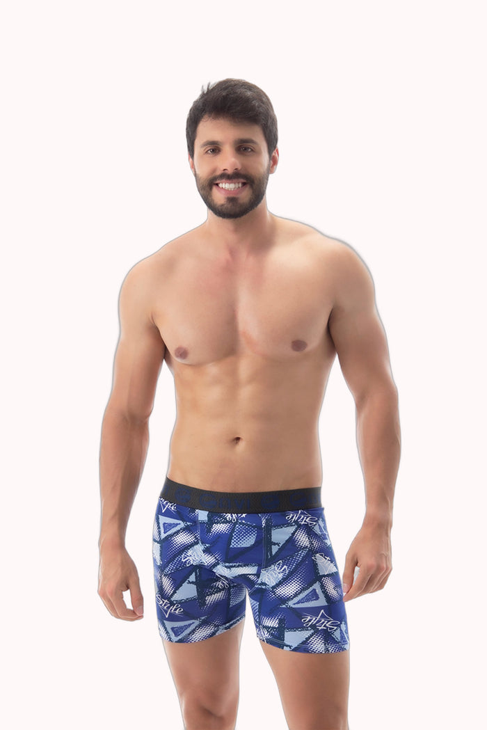 Cueca boxer em microfibra estampada – Doce Malícia — Doce Malícia