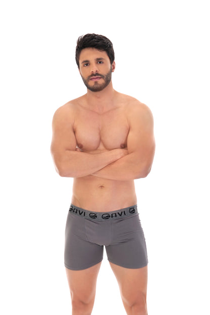Cueca Boxer em azul – Doce Malícia