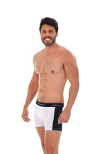Cueca Boxer em azul – Doce Malícia
