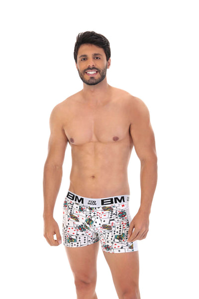Cueca Boxer em cores sortidas – Doce Malícia
