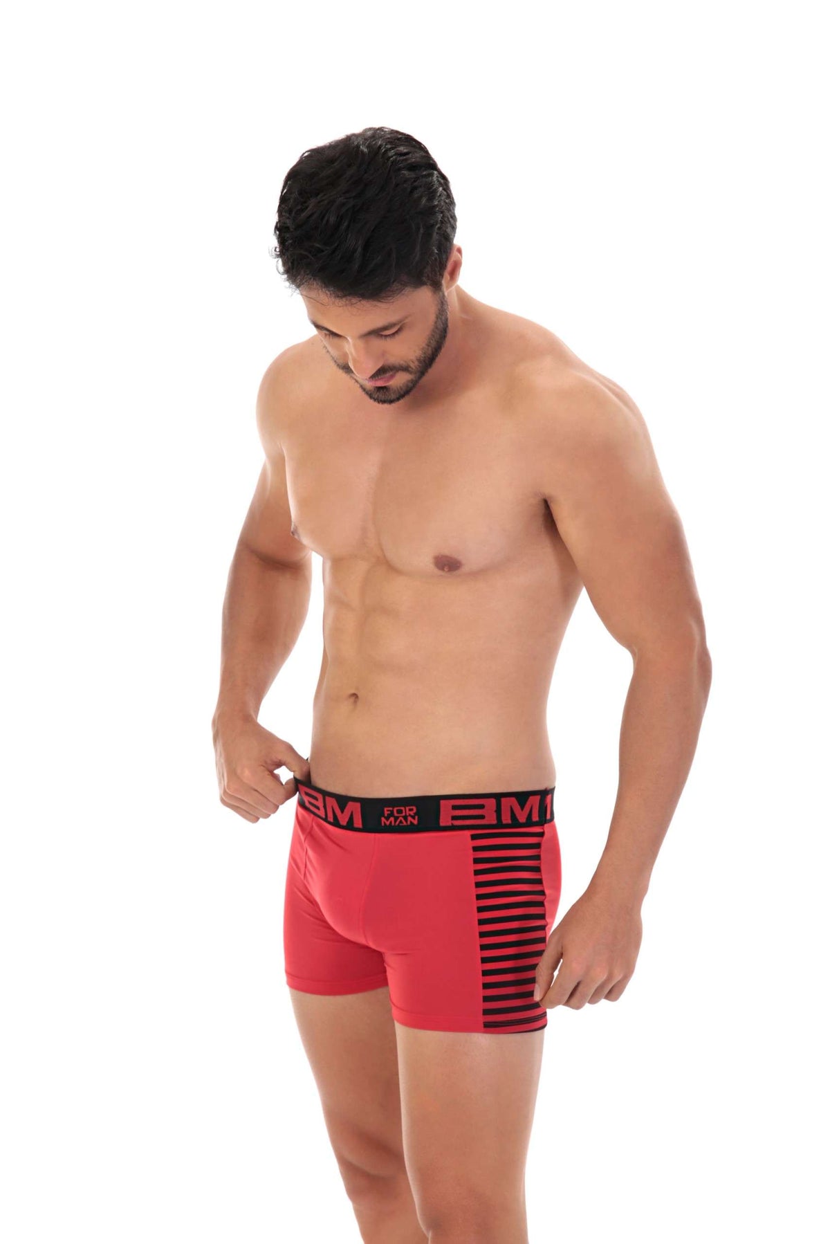 Cueca Boxer em azul – Doce Malícia