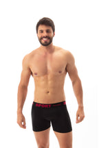 Cueca Long Leonardo em azul-Marinho – Doce Malícia