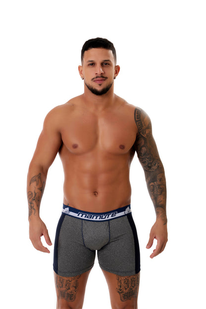 Cueca Boxer em azul-Marinho – Doce Malícia