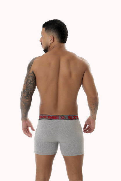 Cueca Boxer em Algodão Mescla