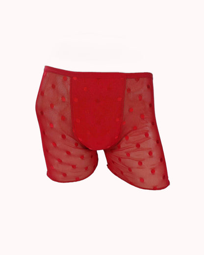 Cueca Boxer em Tule – Doce Malícia