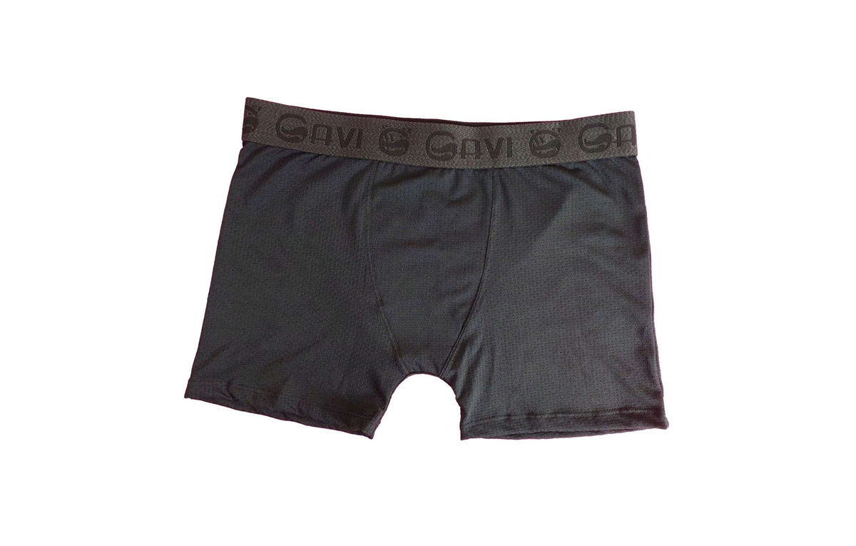 Cueca Boxer em Dry Fit em azul-Marinho – Doce Malícia