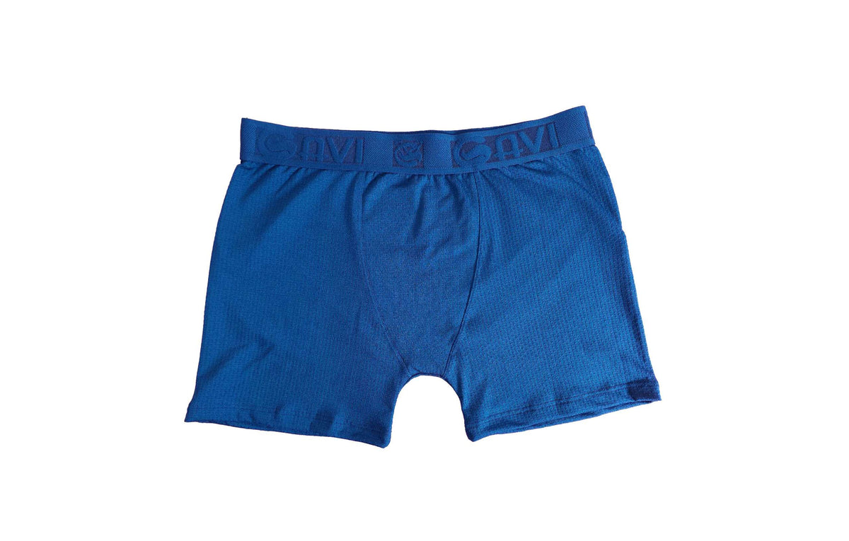 Cueca Boxer em Dry Fit em azul-Marinho – Doce Malícia