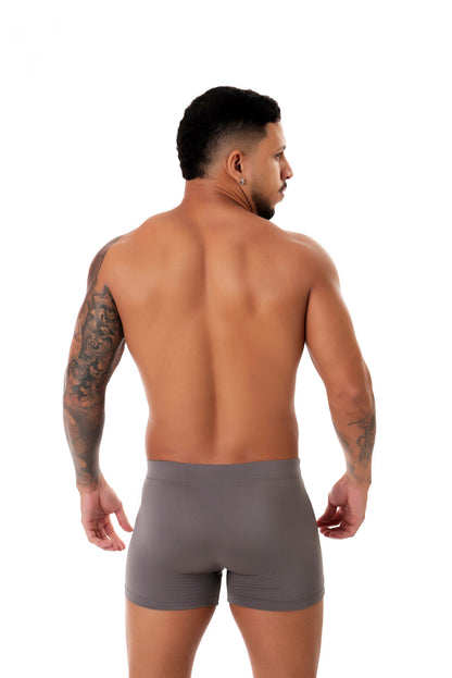 Cueca Boxer com elástico embutido em amarelo – Doce Malícia