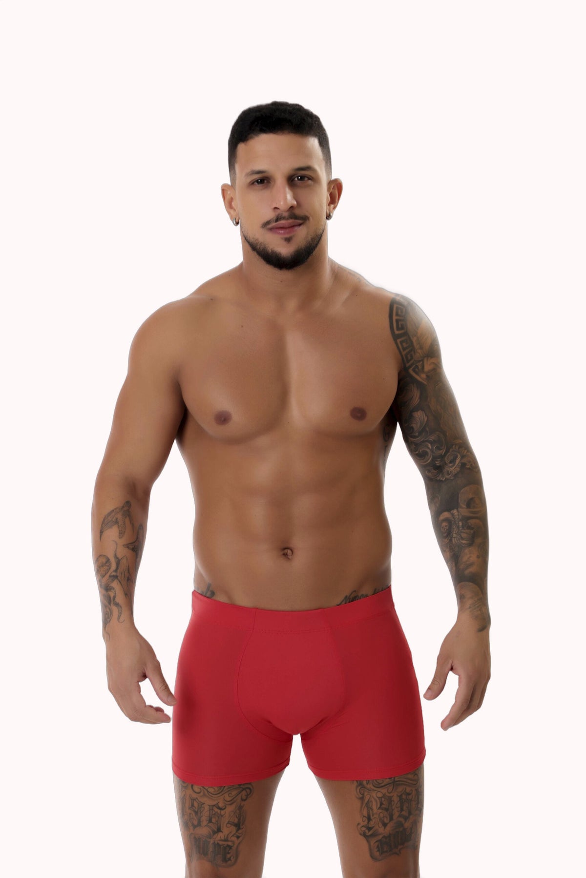Cueca Boxer com Elástico Embutido