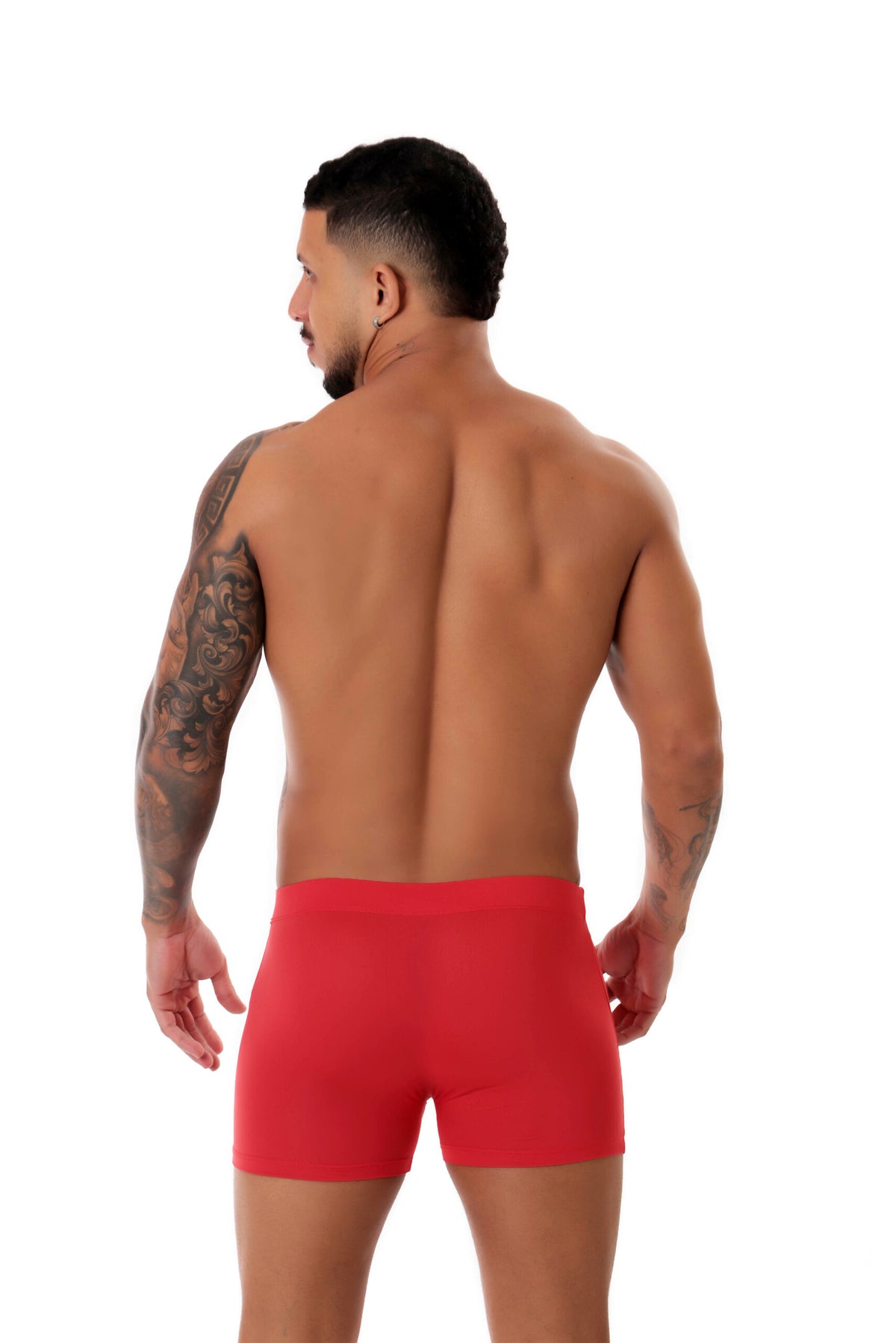 Cueca Boxer com elástico embutido em amarelo – Doce Malícia