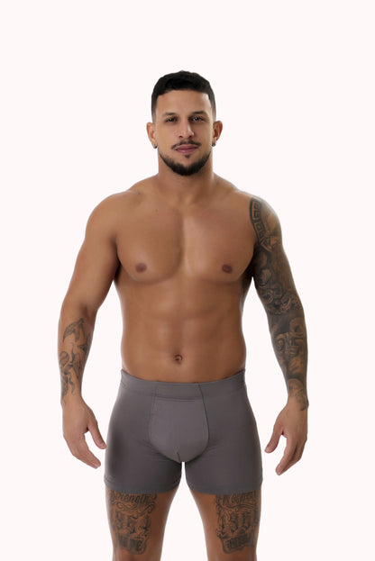 Cueca Boxer com Elástico Embutido