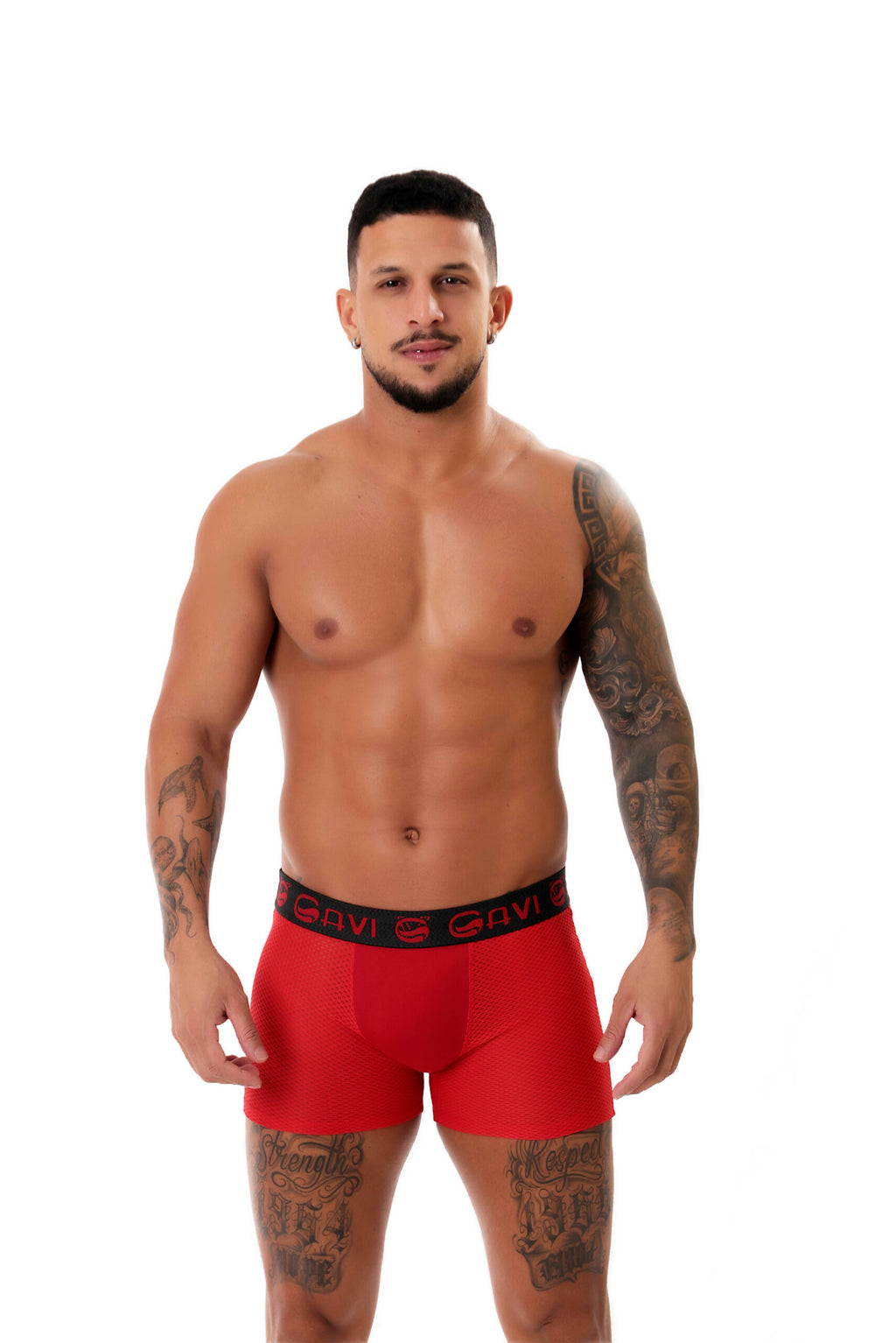 Cueca Boxer em azul – Doce Malícia