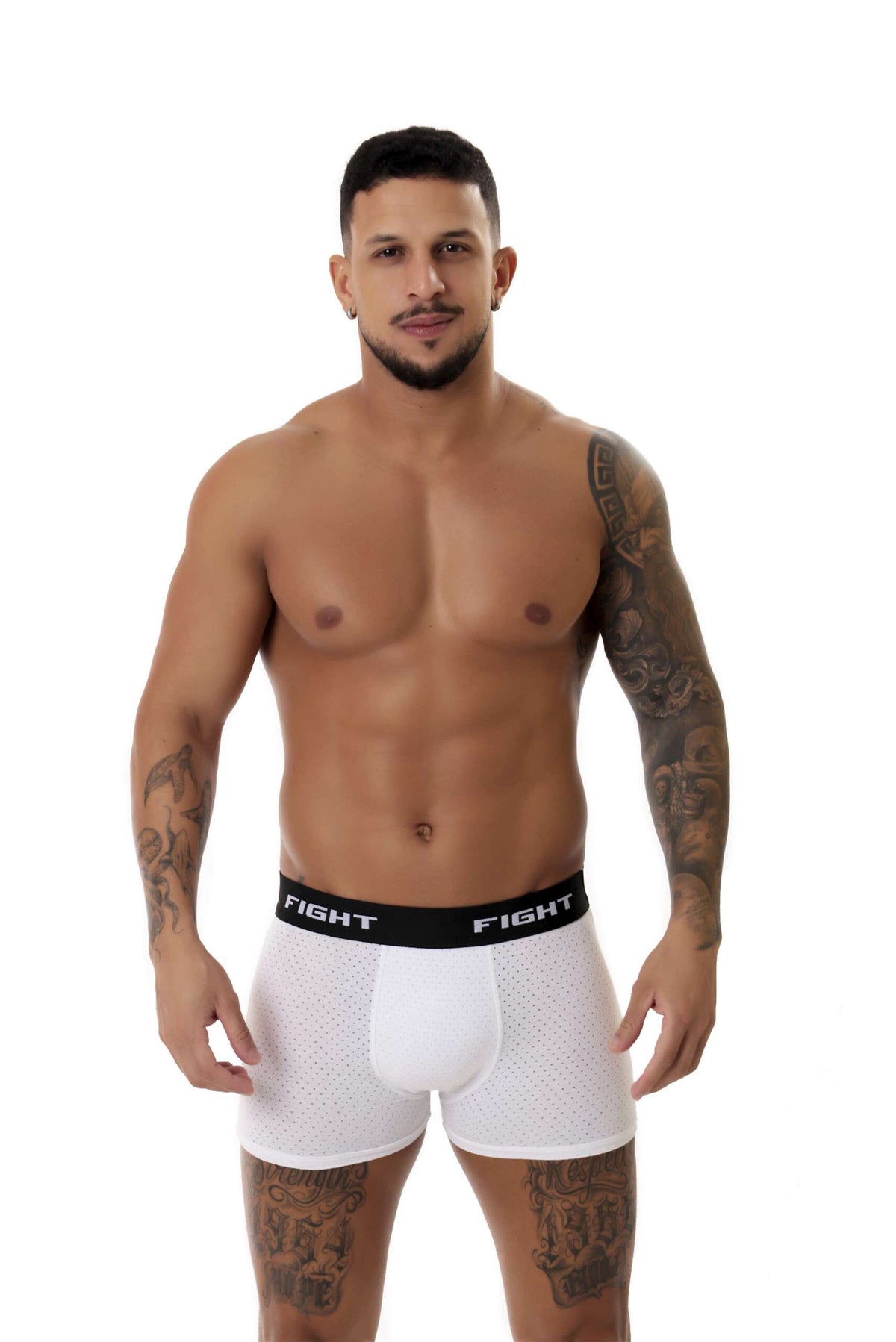 Cueca Boxer em azul – Doce Malícia