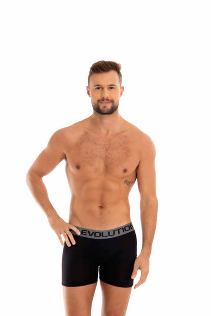 Cueca boxer em dryfit em azul – Doce Malícia