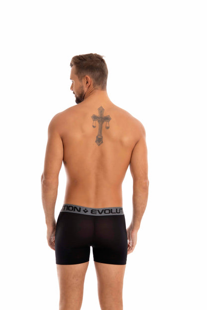 Cueca boxer em dryfit em azul – Doce Malícia